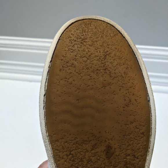 Ugg Milo Leather White Trainer Sneaker Shoe Size 10 - Picture 7 of 11